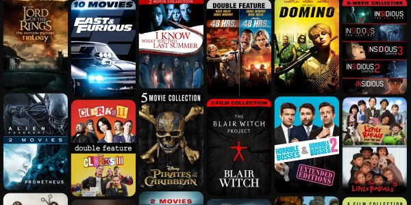 A collage of movies