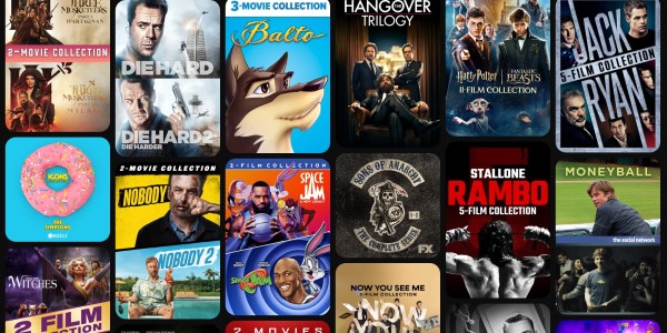 A collage of movies
