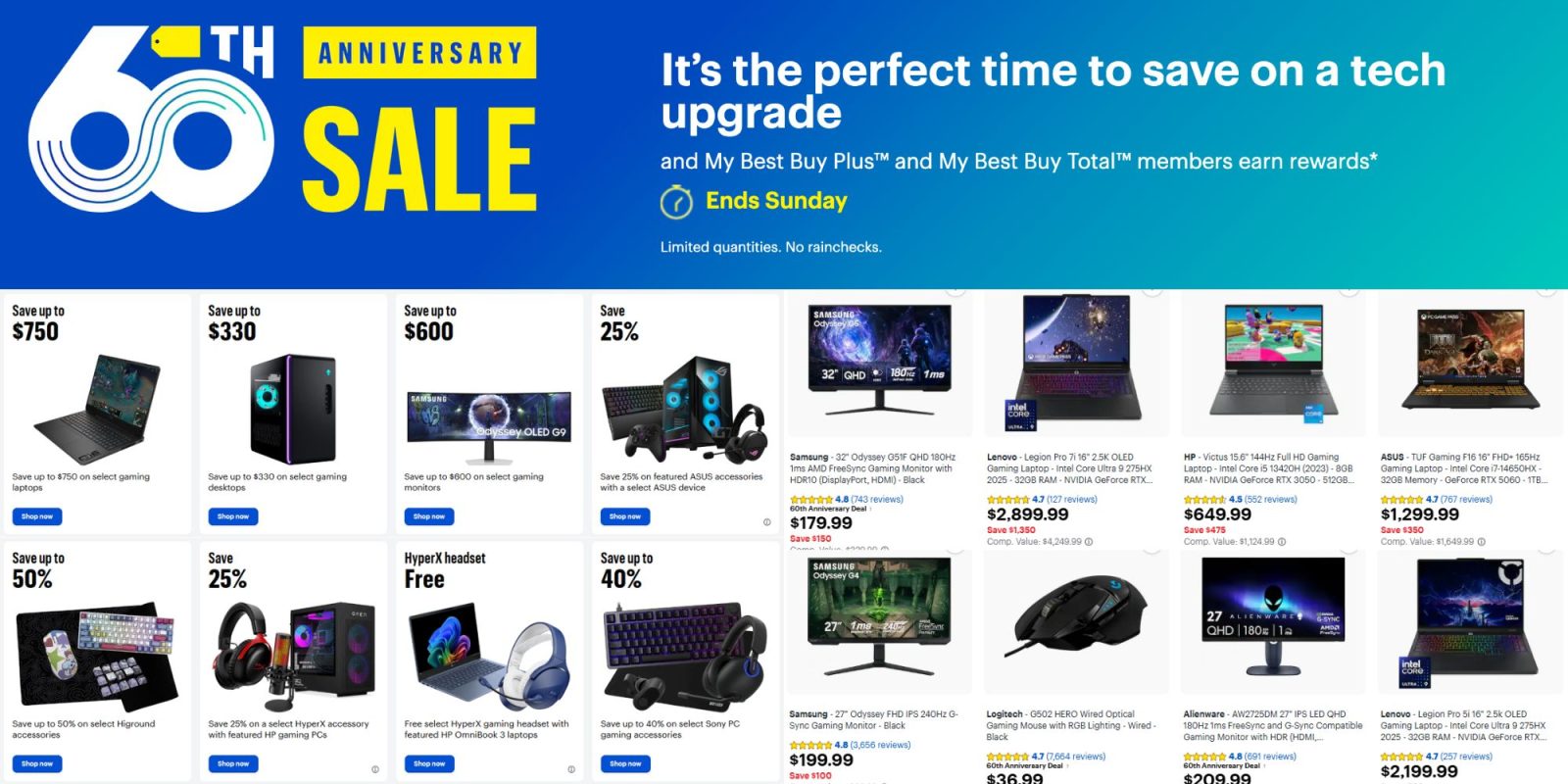 A screenshot of a computer sale