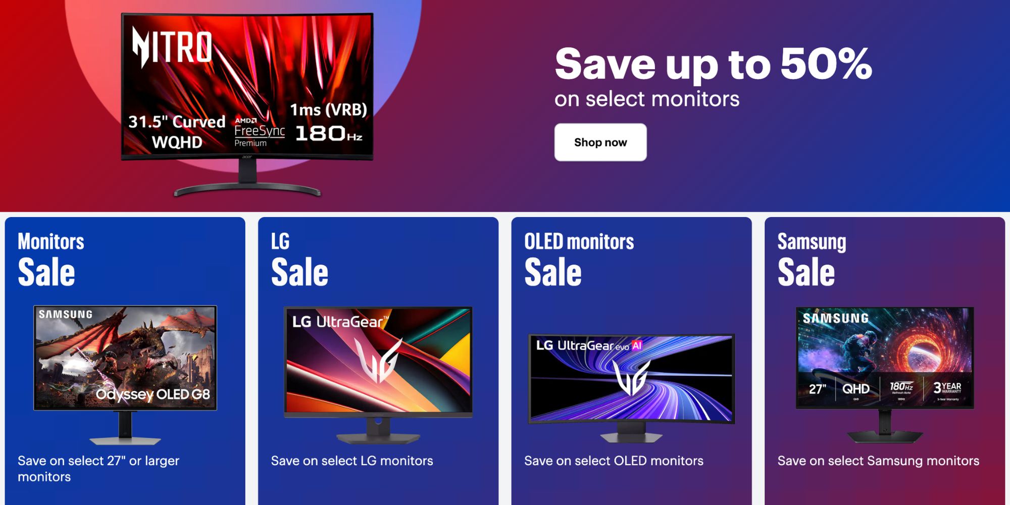 Best Buy’s Back to School monitor sale is now live with deals from just $90 (Up to $700 off)