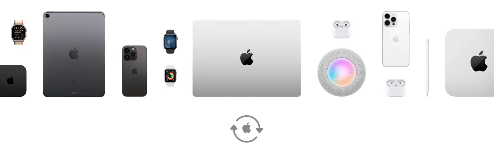 A laptop and smart watch