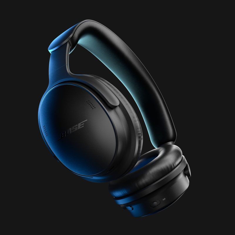 A close up of a headphones
