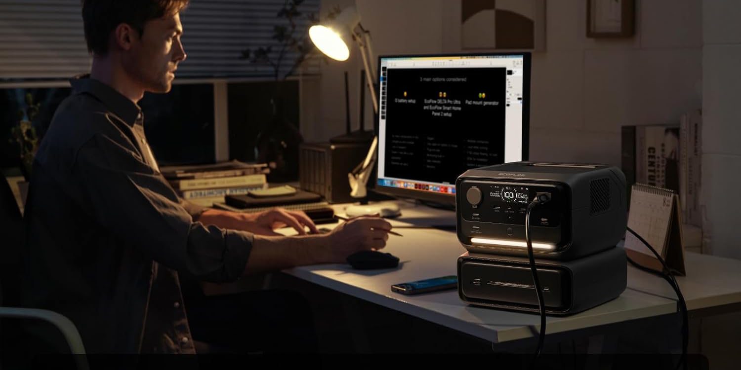 A man working on a computer