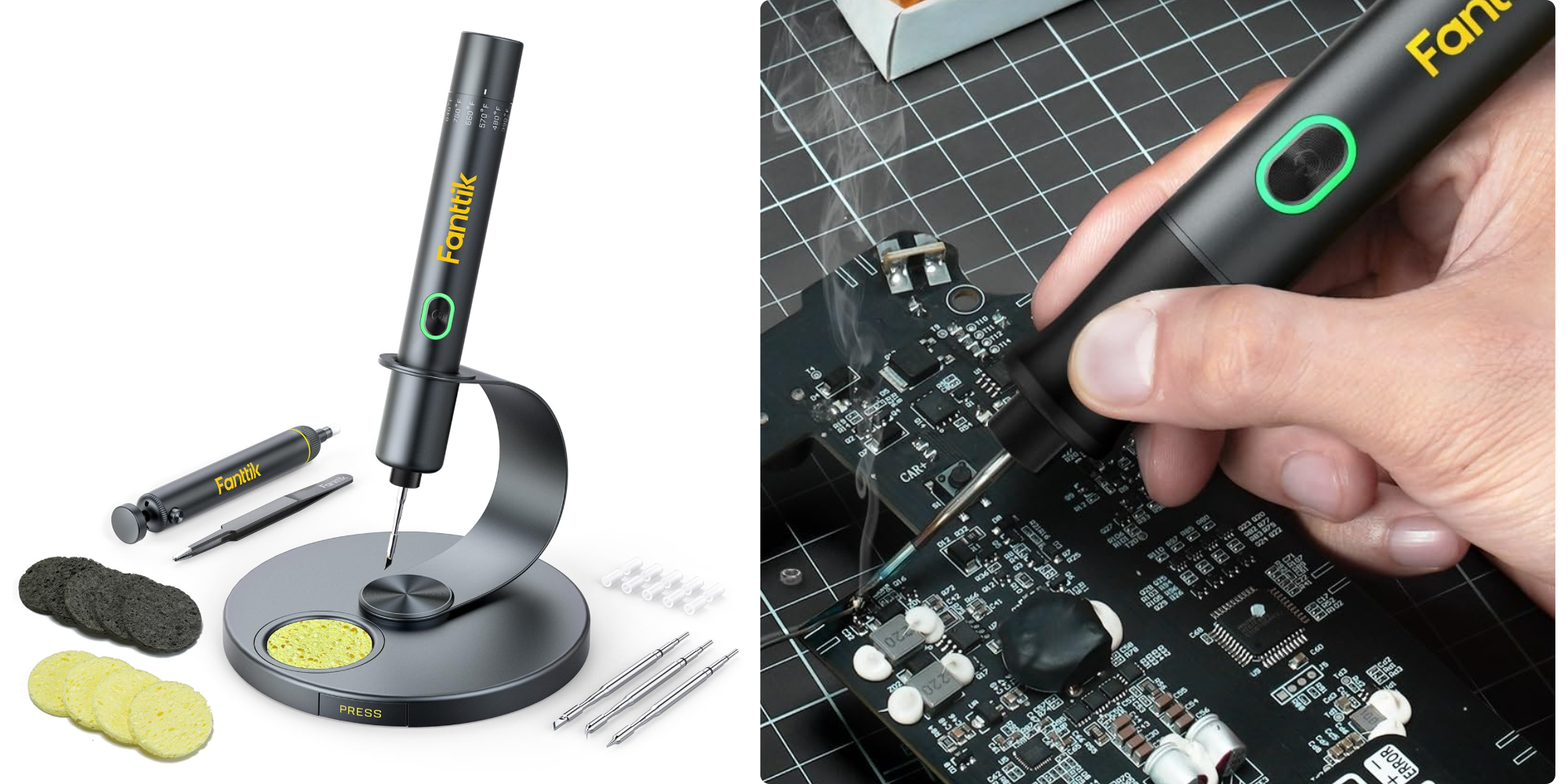 Get or gift Fanttik’s USB-C rechargeable T1 Max soldering iron kit for $56 (Reg. $70)