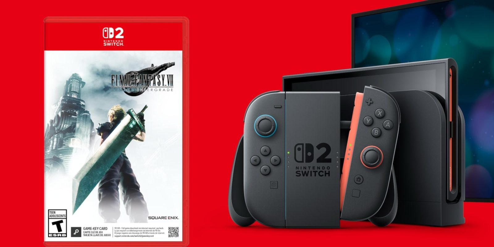 A video game console and a box