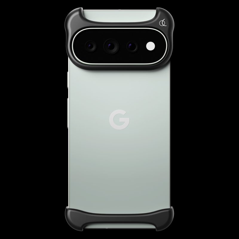 A back of a cell phone