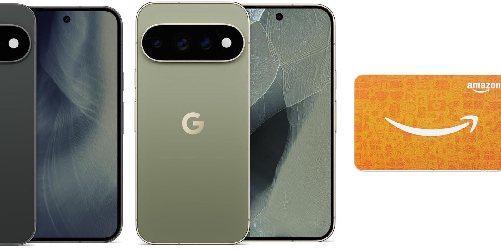 A back and side view of a cell phone