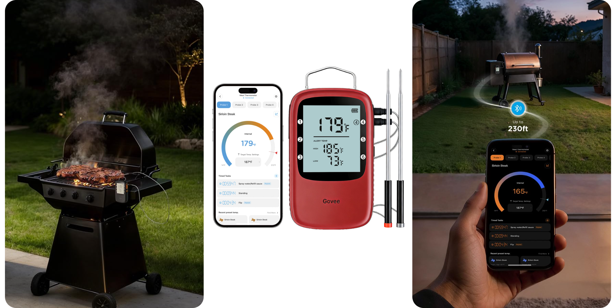 Bring home Govee’s affordable 2-probe Bluetooth meat thermometer for $19.50 (Save 30%)