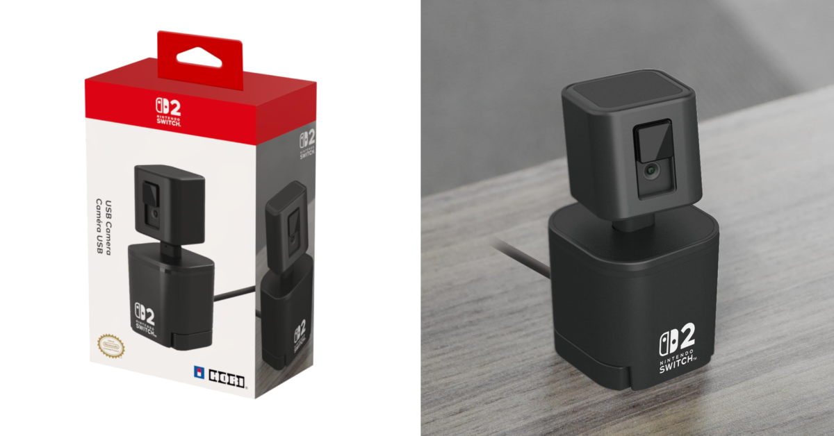 Upgrade your Switch 2 setup with HORI's officially licensed USB camera for just $25 today