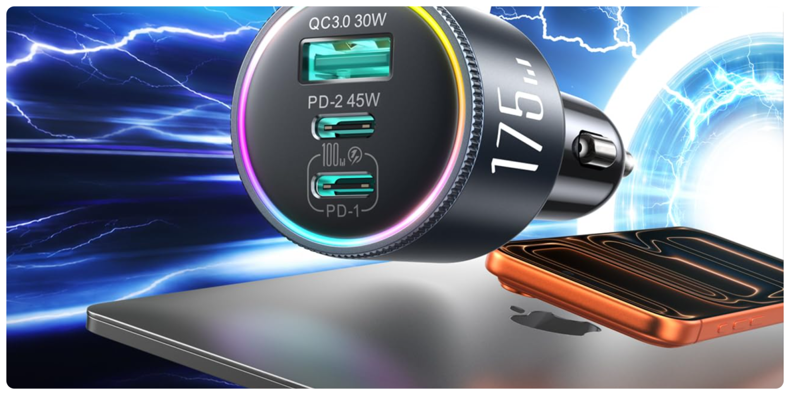 A close up of a device