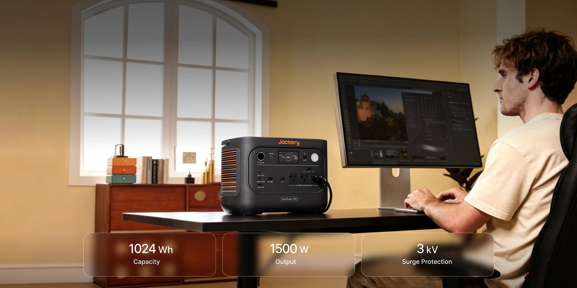 Jackery’s 1,024Wh HomePower 1000 v2 power station with or without a 200W solar panel at exclusive new lows from $449