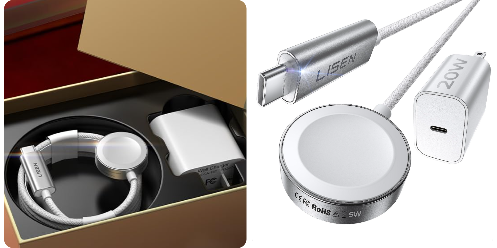 Whoa! LISEN’s Apple Watch charger with 20W adapter just fell further, now $9