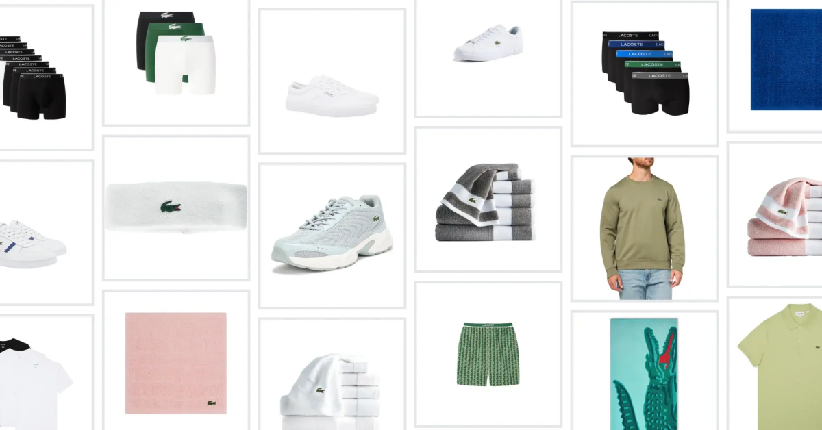 Score up to 50% off Lacoste Score up to 50% off Lacoste