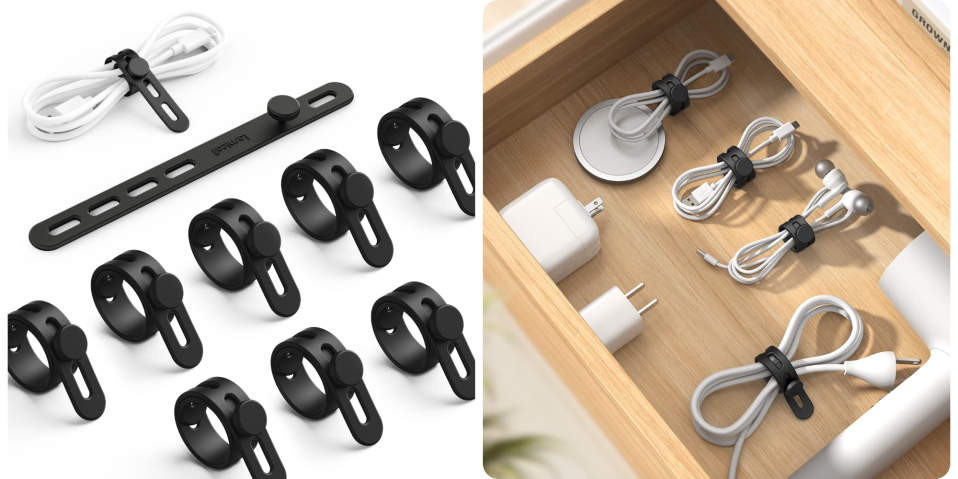 A close up of a drawer