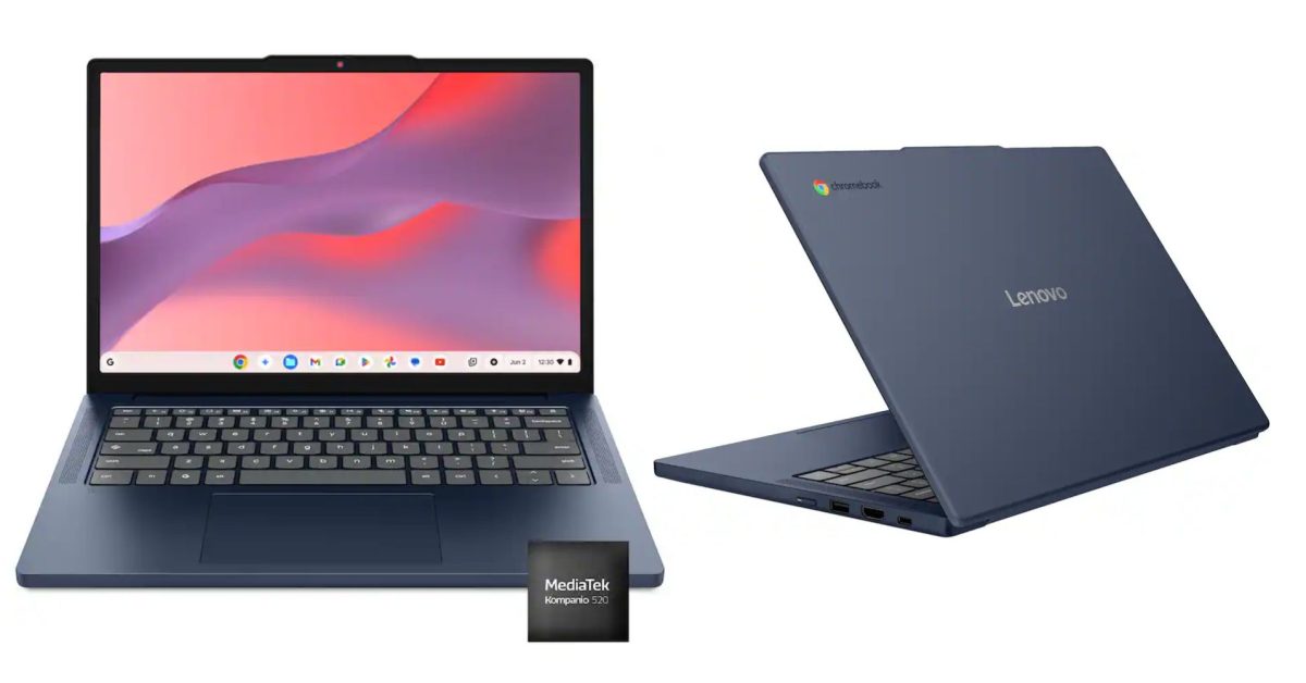Score a 14-inch 2K touchscreen Lenovo Chromebook for 9 (52% off)