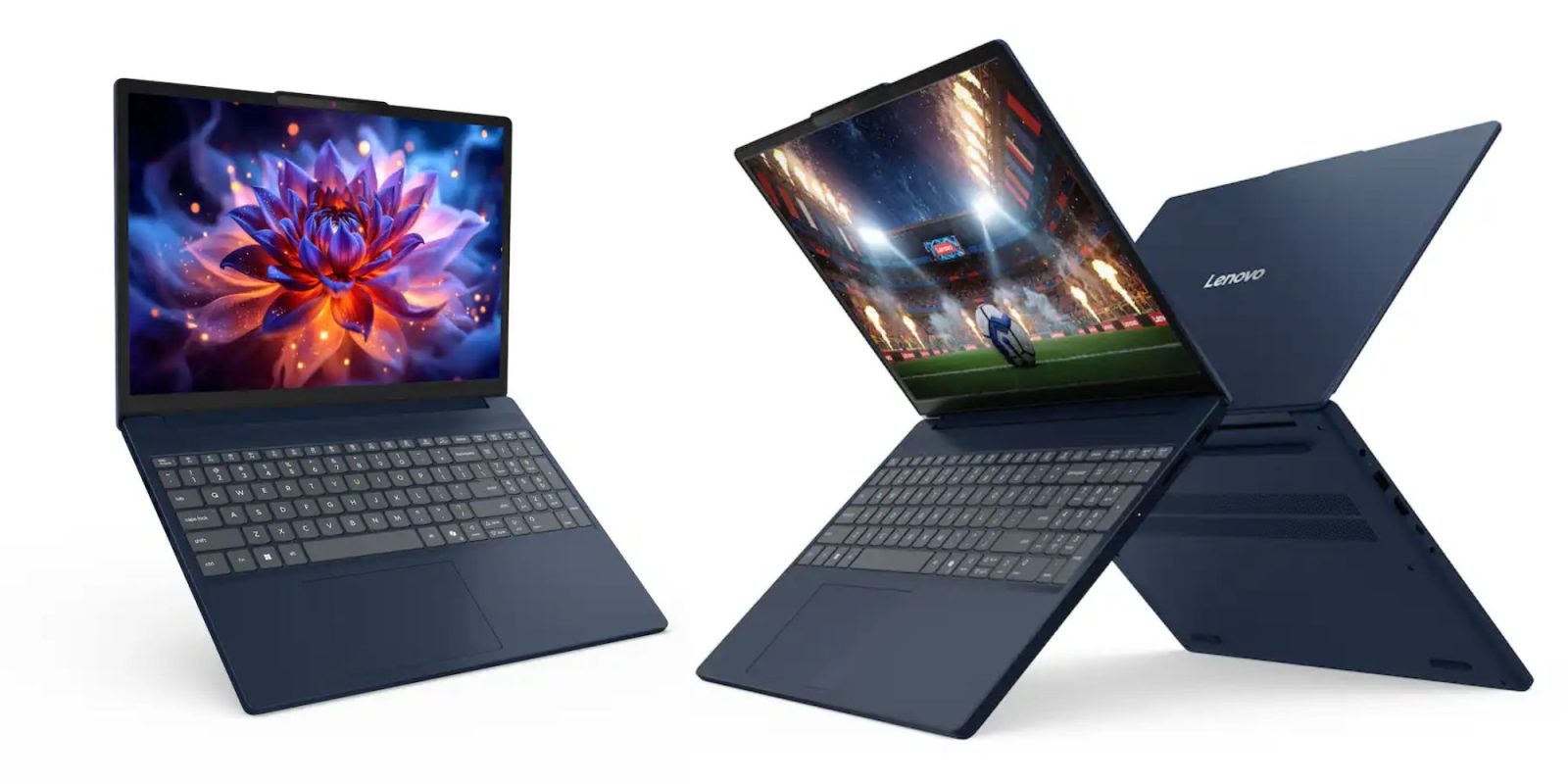Two laptops with a screen on