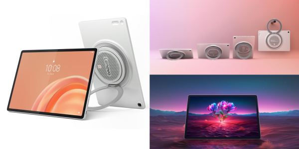 Image showing renders of Lenovo's Tab Plus Gen 2 Android tablet.