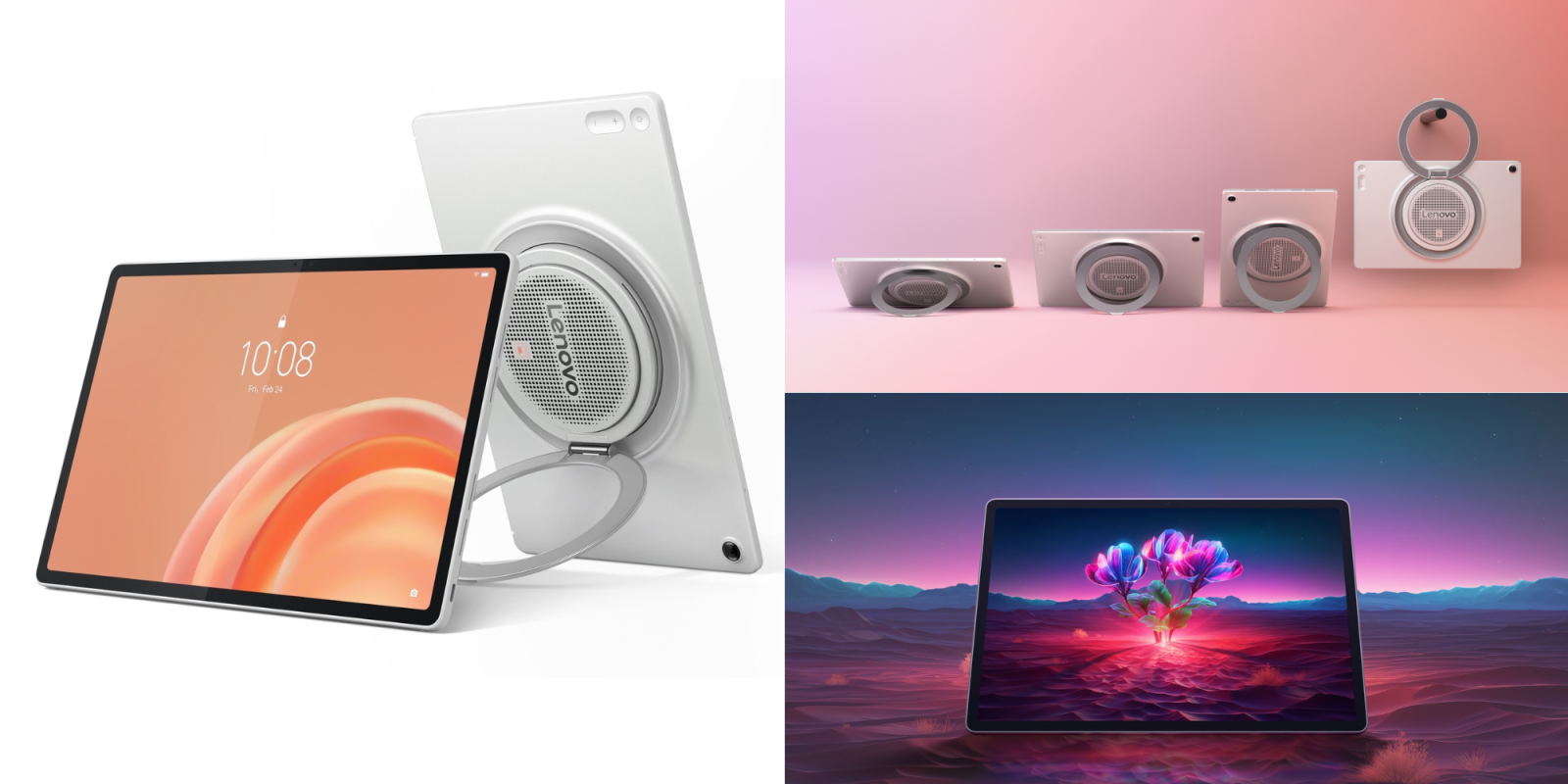 Image showing renders of Lenovo's Tab Plus Gen 2 Android tablet.