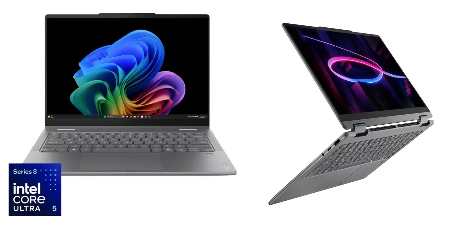 Image showing renders of Lenovo's Yoga 7i Copilot+ PC.