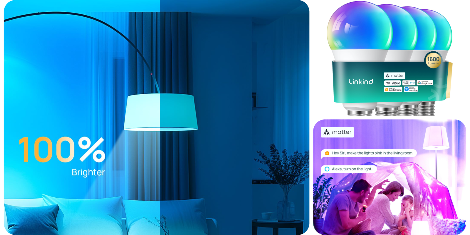 A collage of a lamp