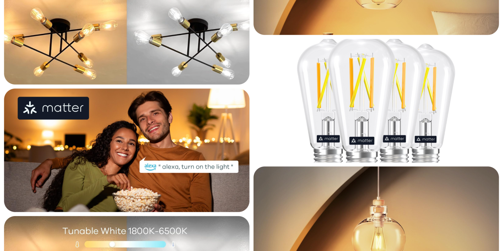 A collage of images of a man and woman