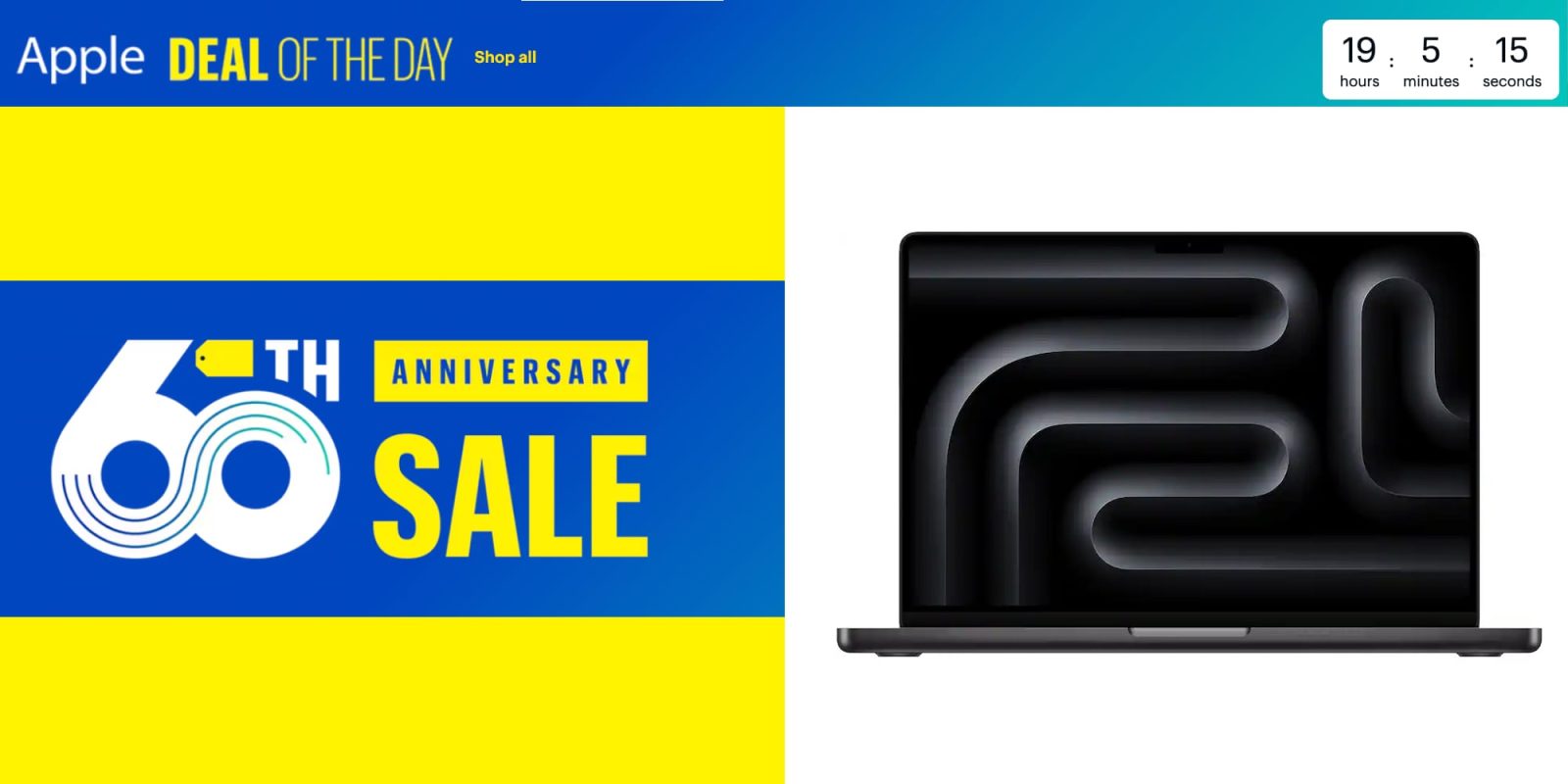 A laptop with a black screen