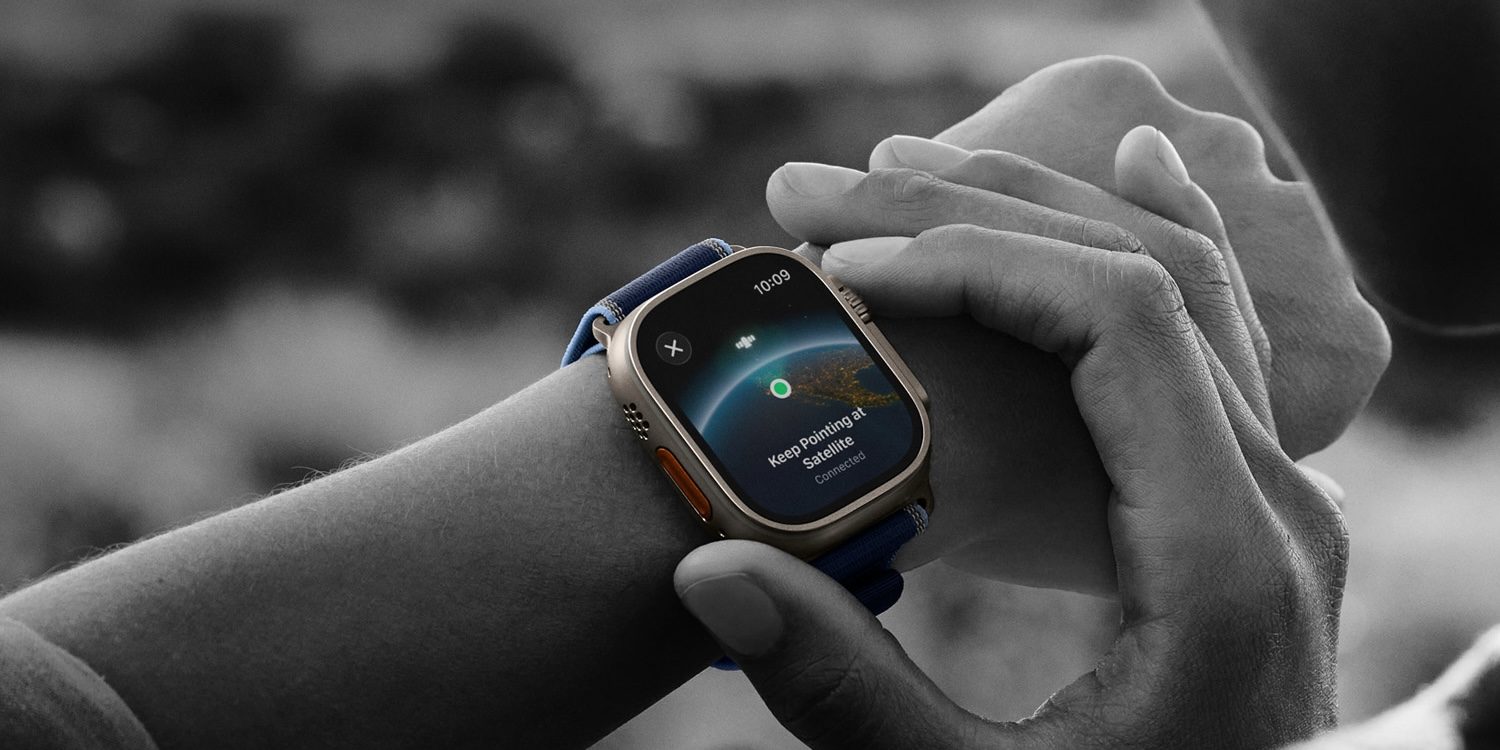 A person wearing a smart watch