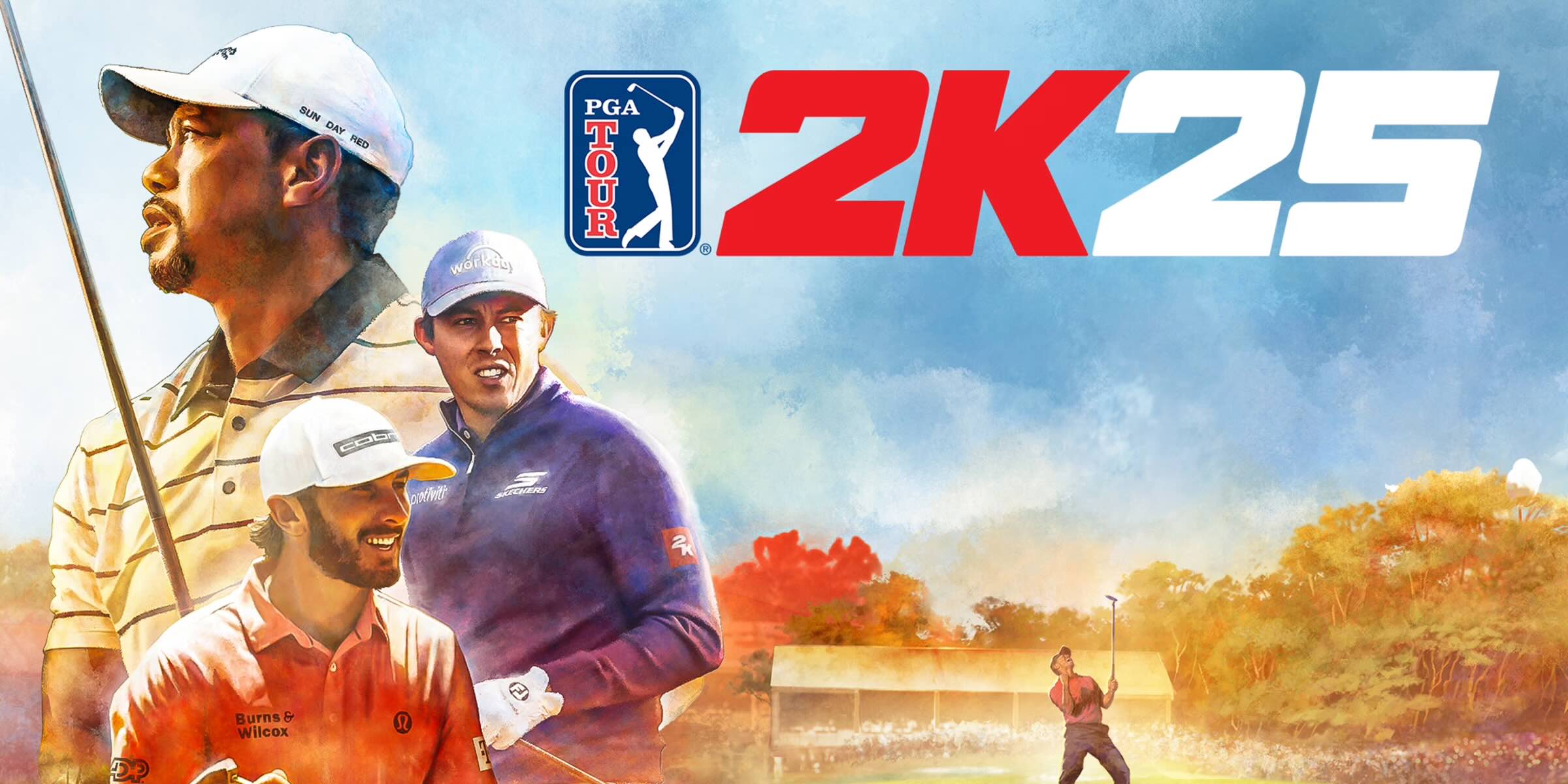 A group of men playing golf