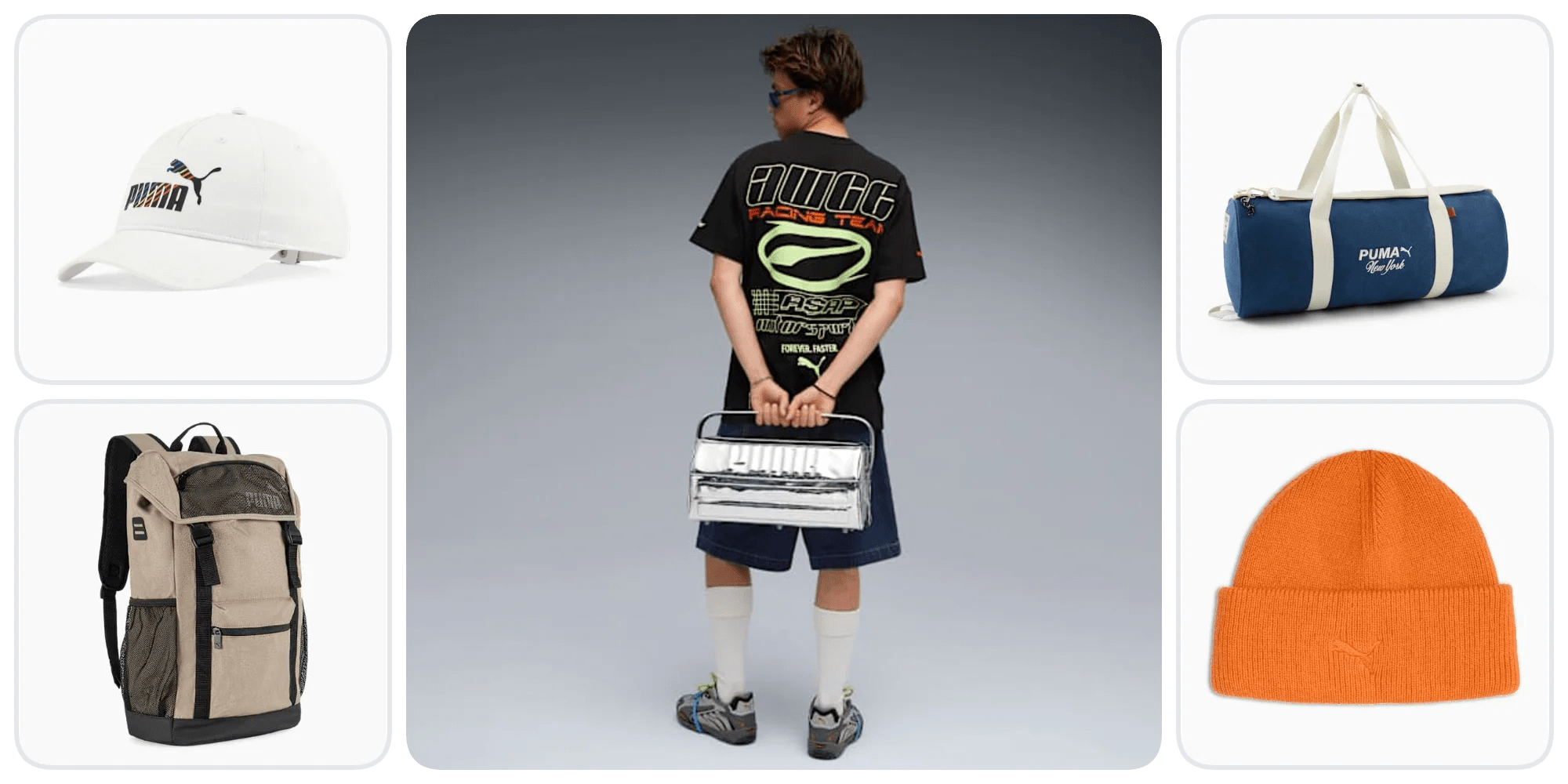 PUMA accessories fall as low as $12: A$AP ROCKY Tool Box Bag, McLAREN RACING hat, more (Up to 52% off)