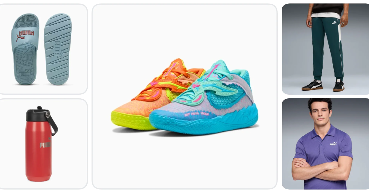 PUMA’s ‘secret’ sale slashes up to 68% off: RICK AND MORTY shoes, hats, shirts, ...
