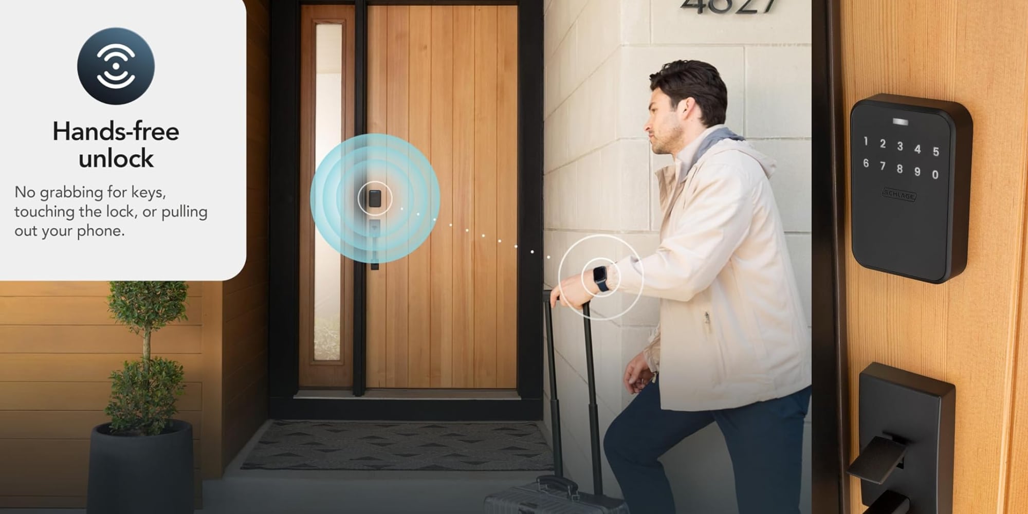 First deal hits new Schlage Home Key Sense Pro lock with Ultra Wideband auto access