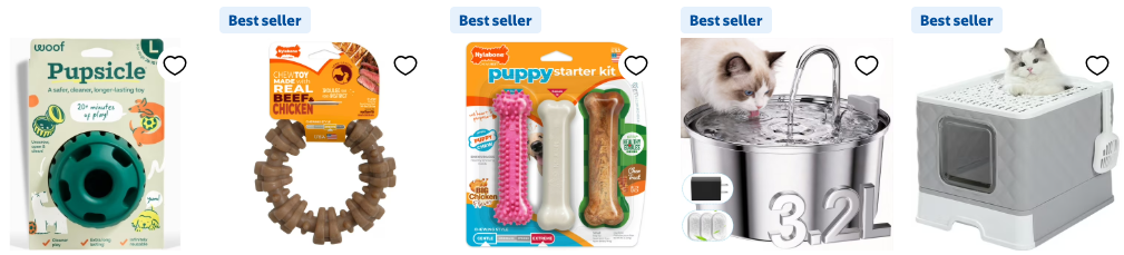 A dog toy in a package