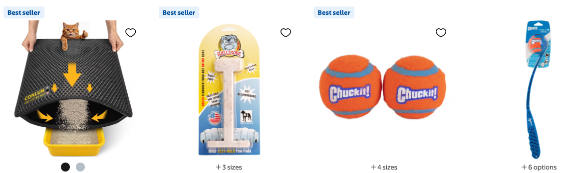 A toy in a package and a ball