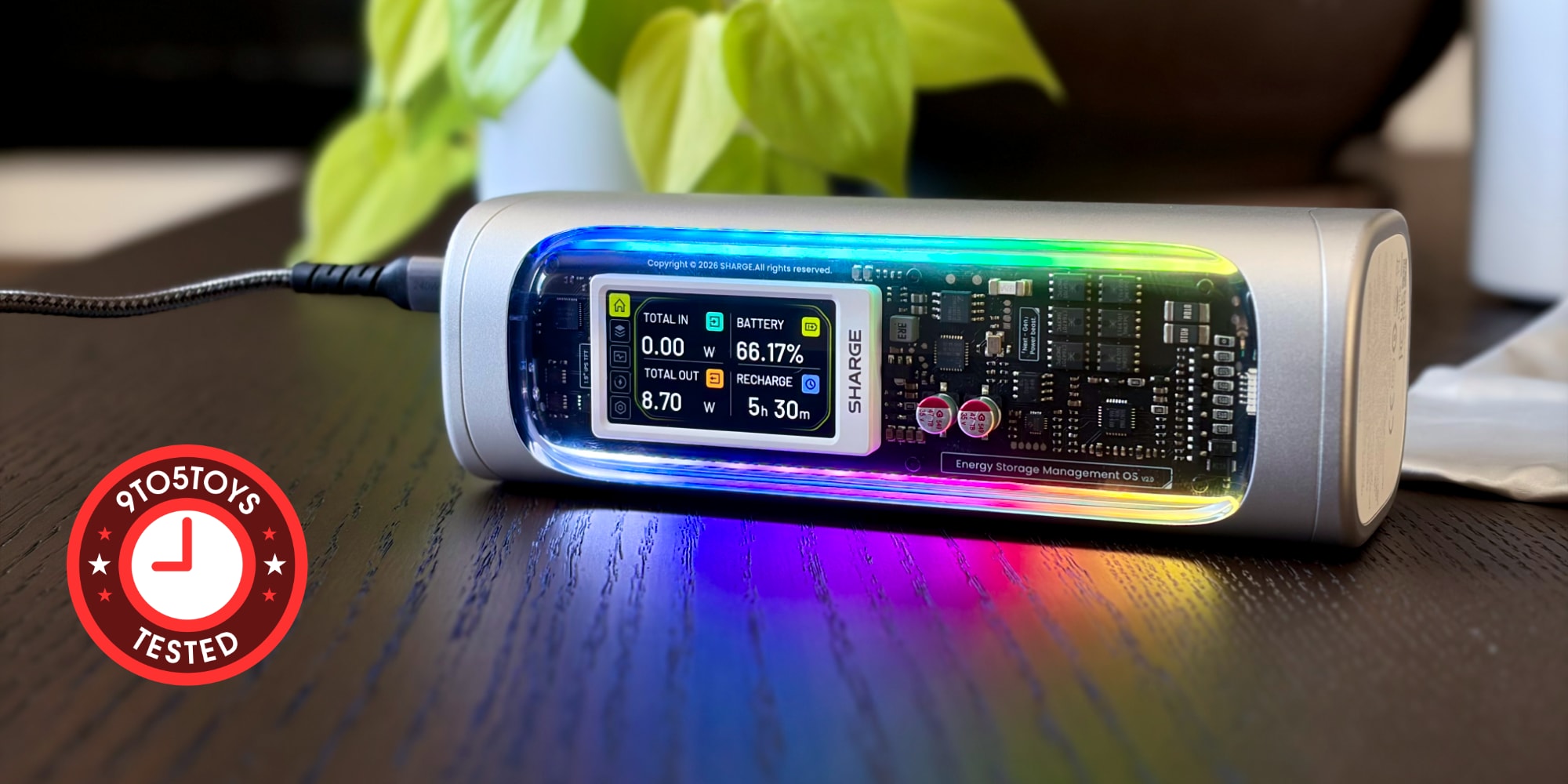 Tested: You have to see Sharge’s impressive new metal unibody power bank with display [Launch deal]