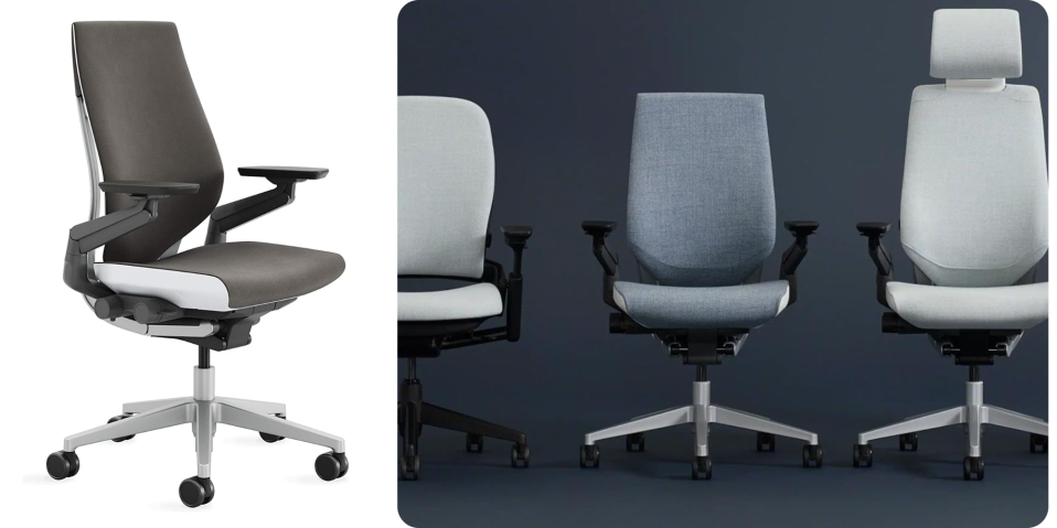 A group of chairs with wheels