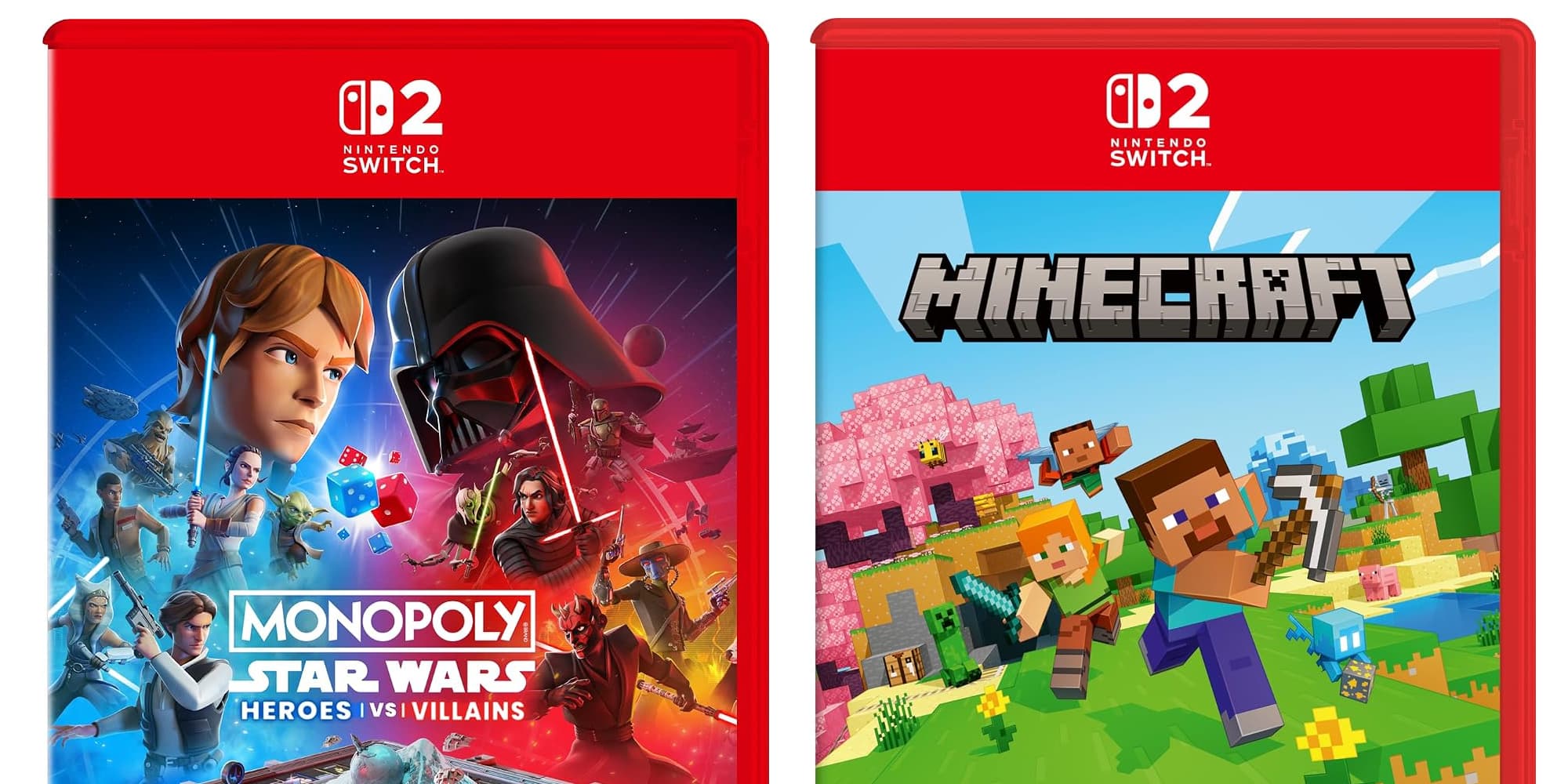 Monopoly Star Wars Heroes vs. Villains for Switch 1/2 from $22 all-time low, Minecraft pre-orders now live, more