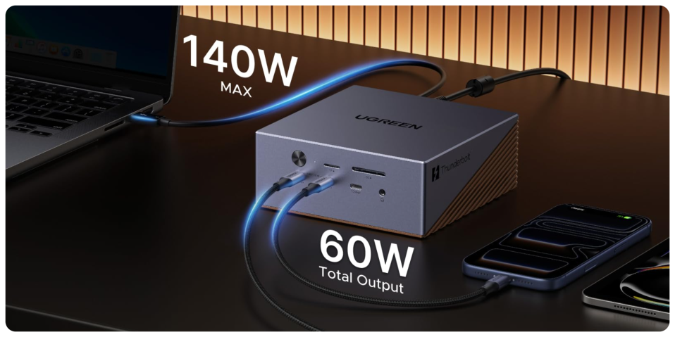 A rectangular box with wires connected to a cell phone