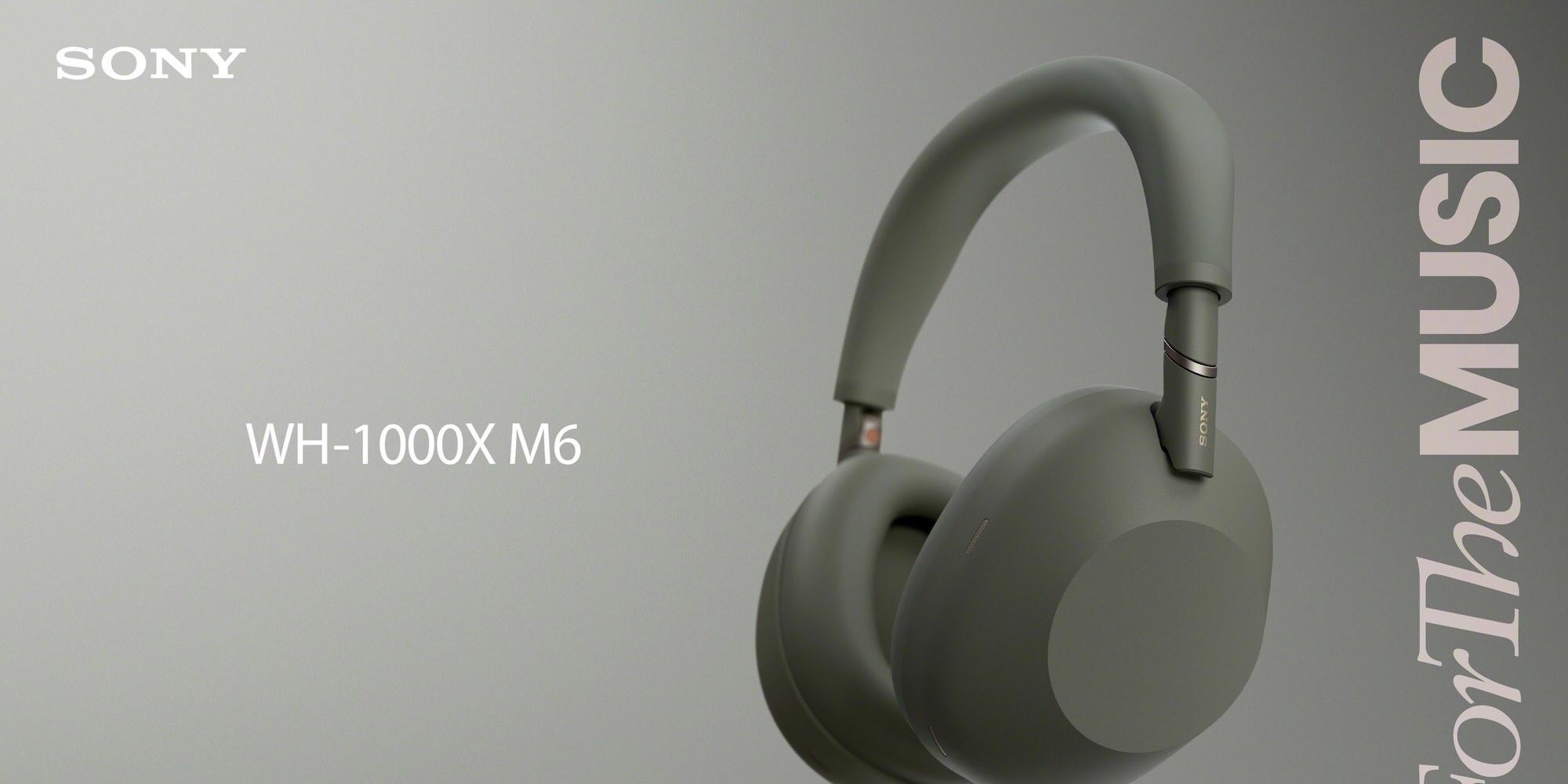 Sony expands WH-1000XM6 ANC headphone lineup with new Olive Gray edition [Launch deal]