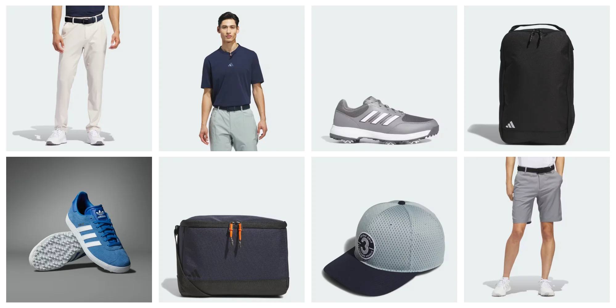 adidas golf gear and apparel falls as low as $16: Hats, bags, shorts, shirts, more