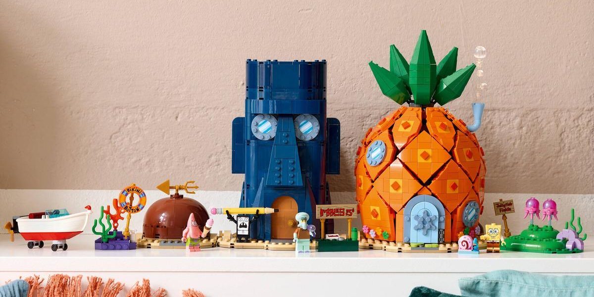 A group of toys on a shelf