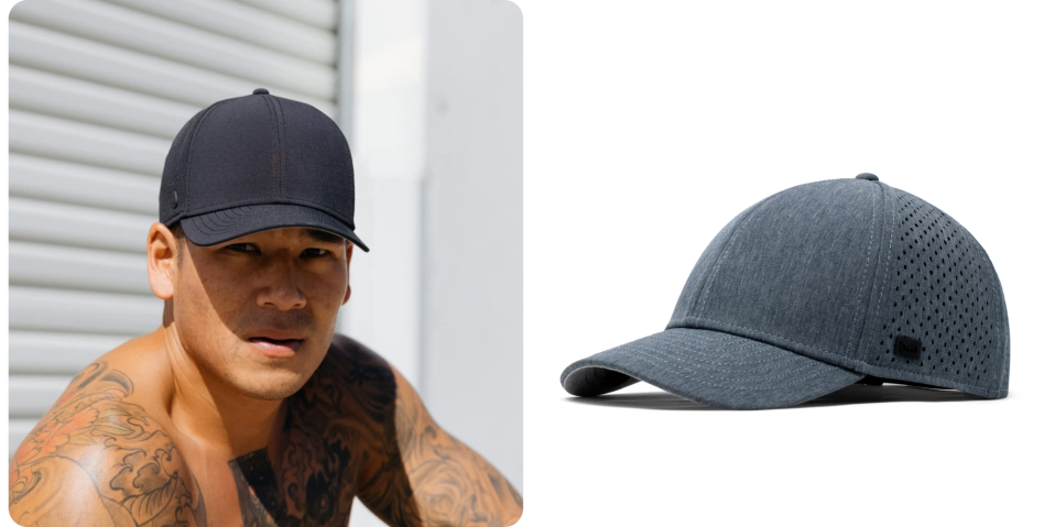 A man wearing a hat