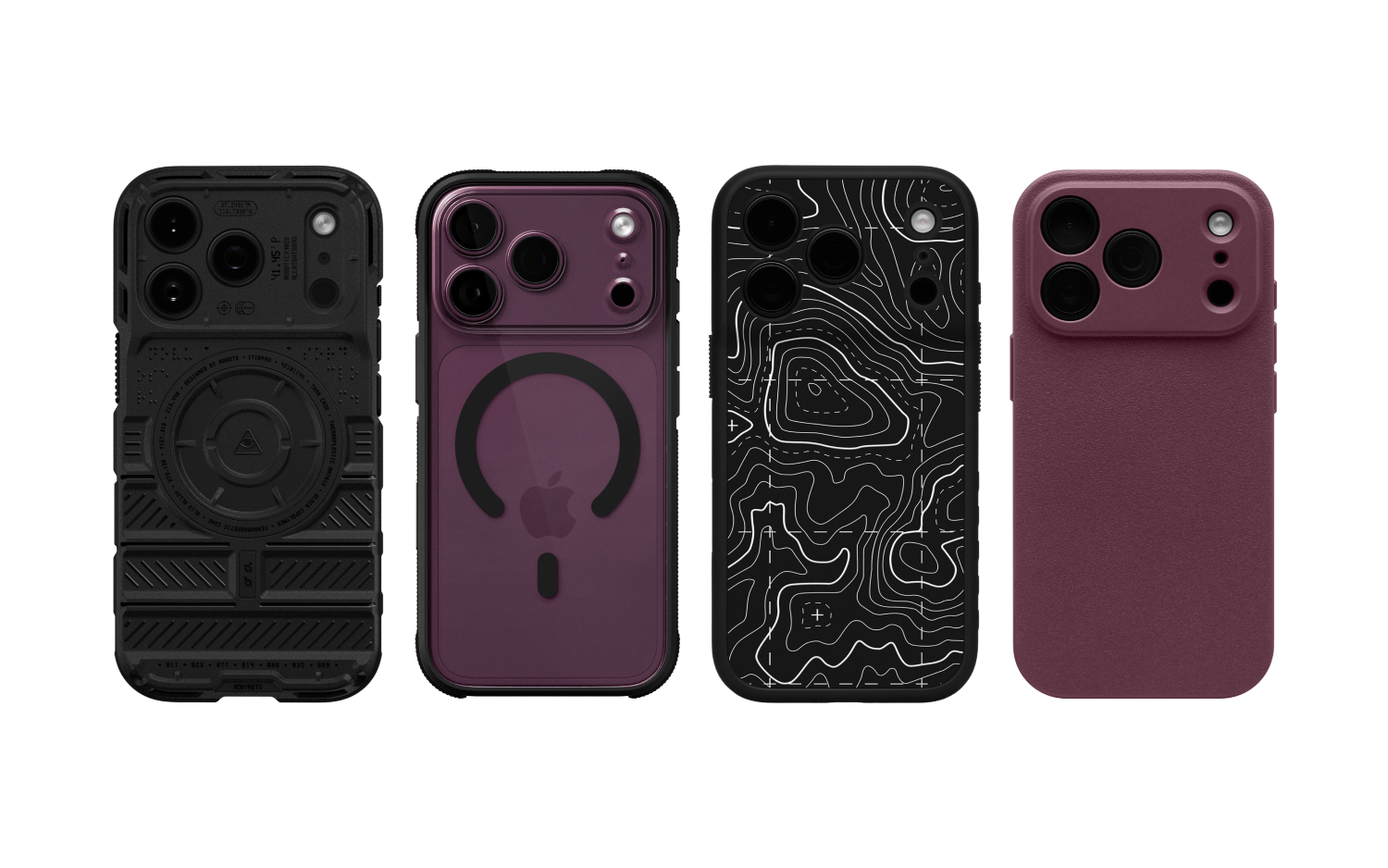 A group of cell phones