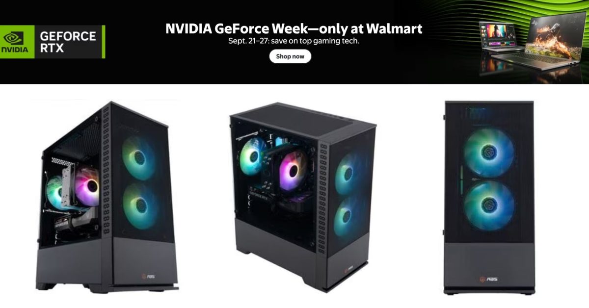 Walmart has one of the most affordable RTX 5060 gaming PCs right now at 9 in GeForce Week sale Walmart has one of the most affordable RTX 5060 gaming PCs right now at 9 in GeForce Week sale