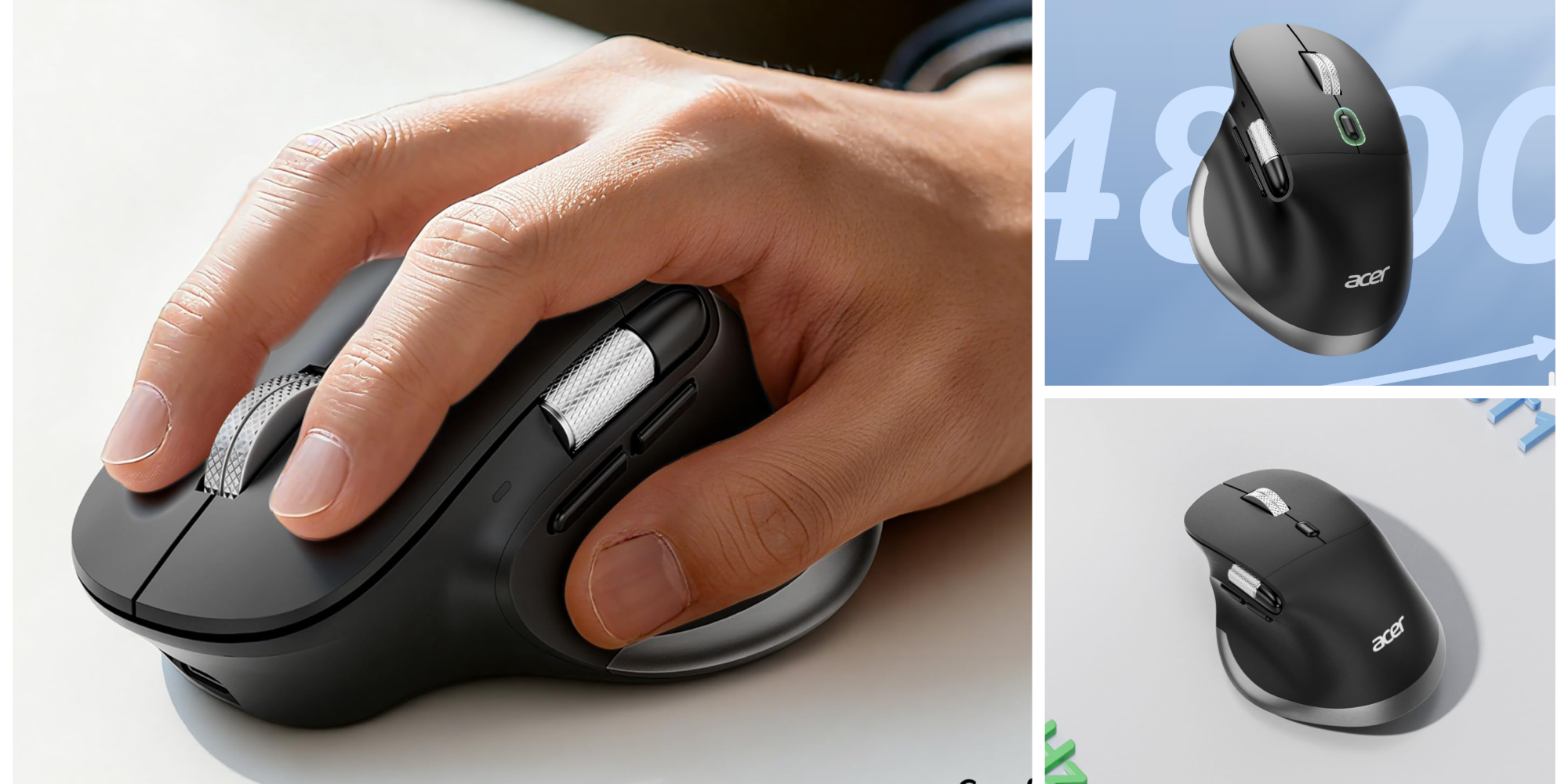 Get MX Master ergonomic vibes for just $19 with this Acer mouse at its lowest price today (52% off)