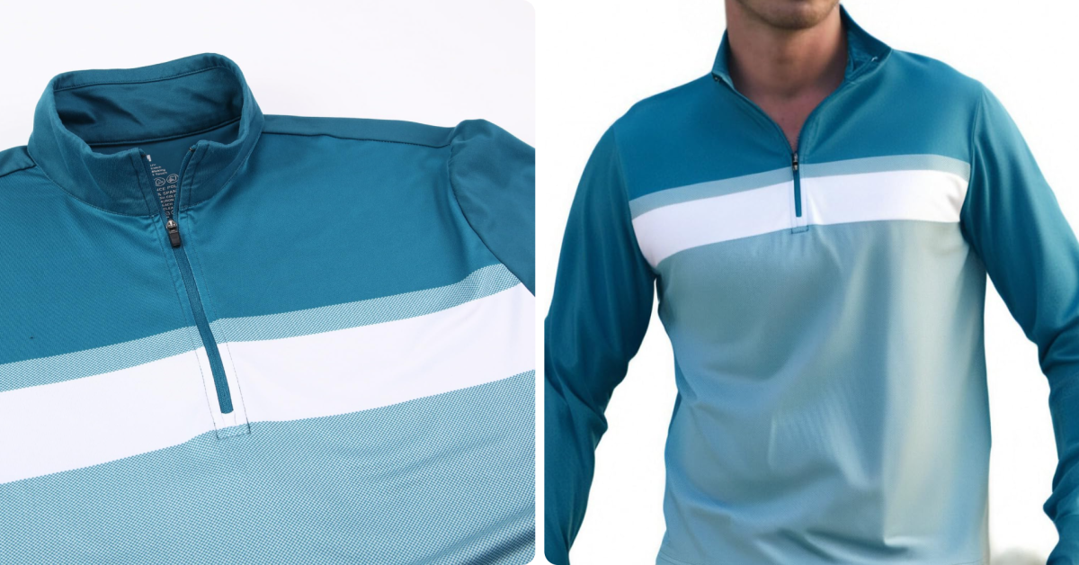 Bag some zip-up golf polos for fall while these are only .50 (Reg. ) Bag some zip-up golf polos for fall while these are only .50 (Reg. )