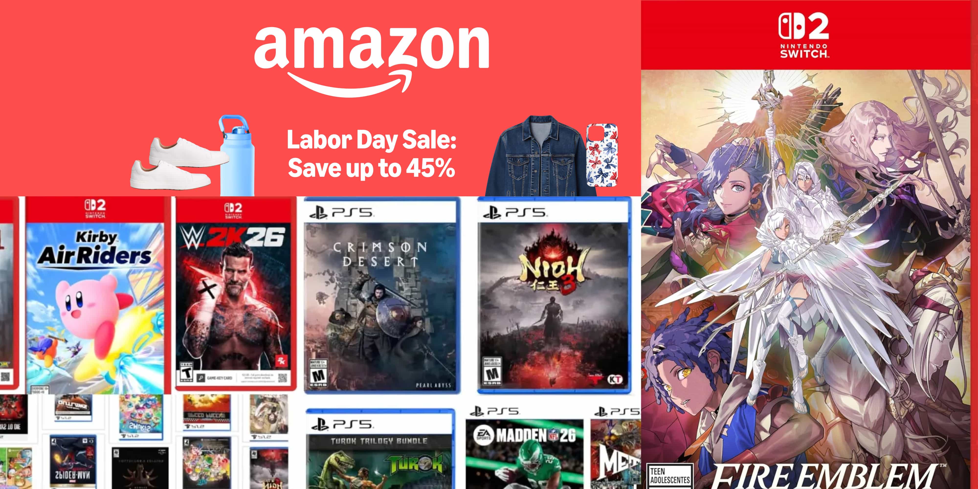 Massive lineup of Switch and PS5 game deals live for Labor Day
