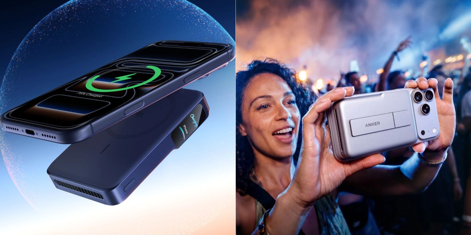 Image showing renders of Anker's MagGo Pro 2 power bank.