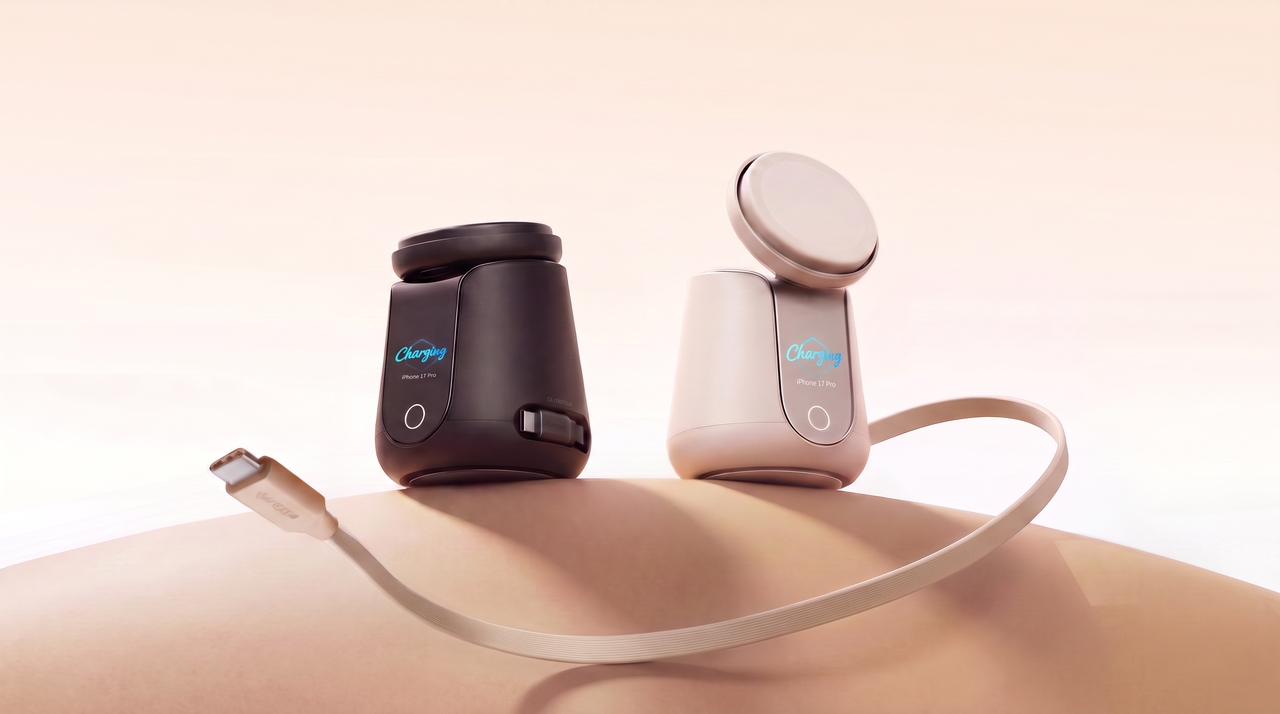 A pair of small electronic devices