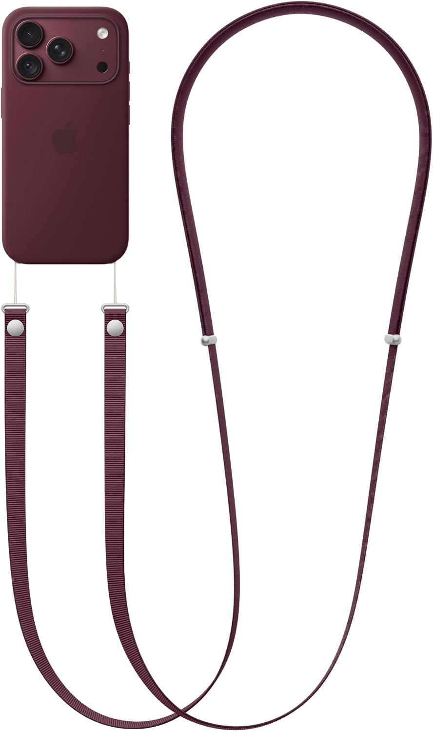 A phone case with a strap