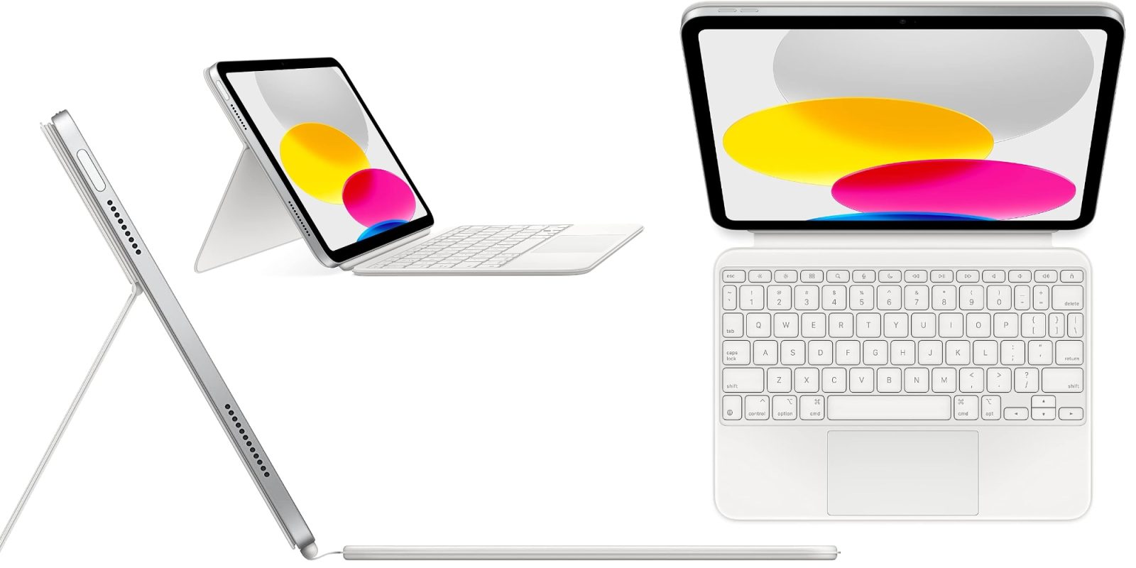 A laptop computer with a keyboard and a pen